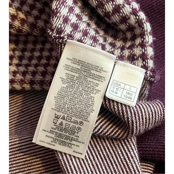 Brooks Brothers merino wool sweater vest size L - Picture 3 of 4